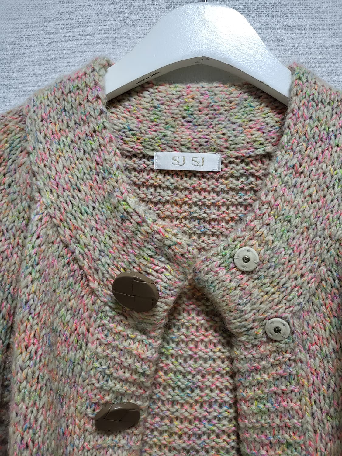 SJ SJ 니트 코트 Free 보관만한 새제품 상품이미지3