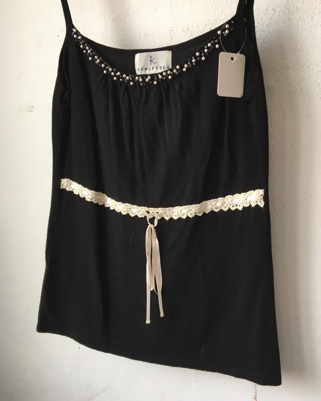 Kumikyoku beads point sleeveless 상품이미지3