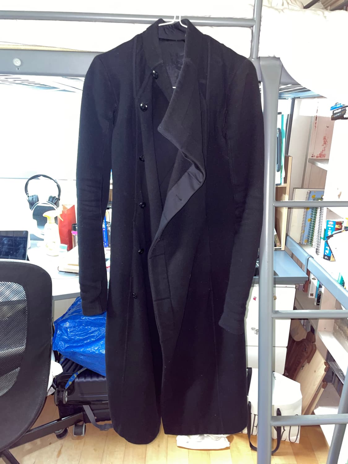 릭오웬스 캐시미어 랩코트 상품이미지1