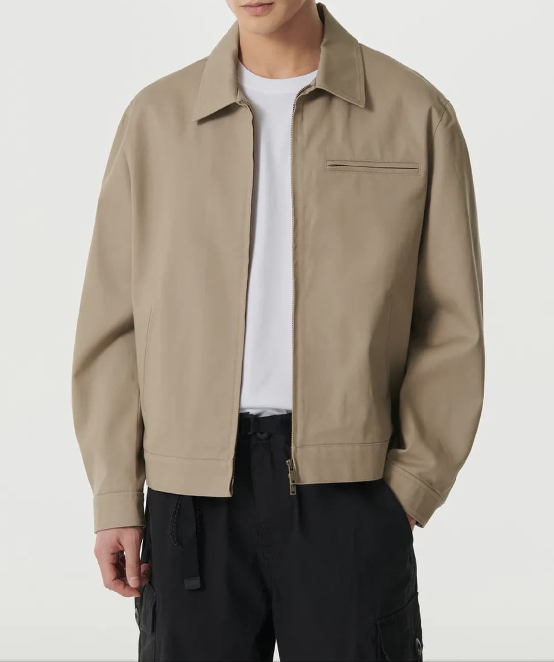 [M] 무신사 스탠다드 헤비웨이트 CP 워크 재킷 베이지 상품이미지2