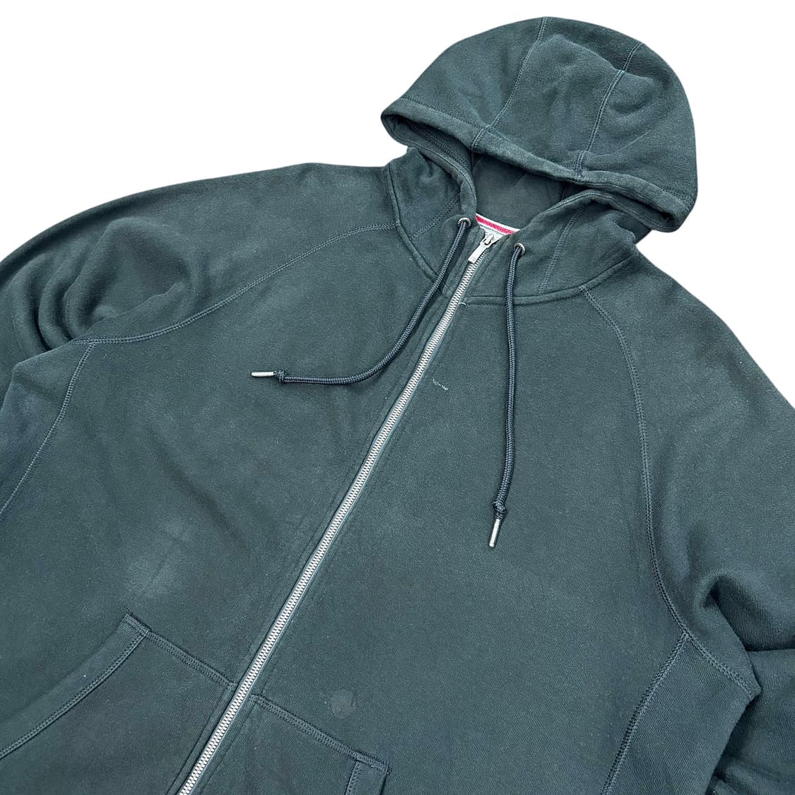 (XL) 러셀 풀 집업 오버 후드티 상품이미지4