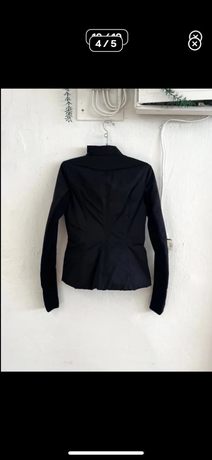 릭오웬스 13FW 구스 경량 패딩 드레이프 하이넥 자켓 상품이미지4