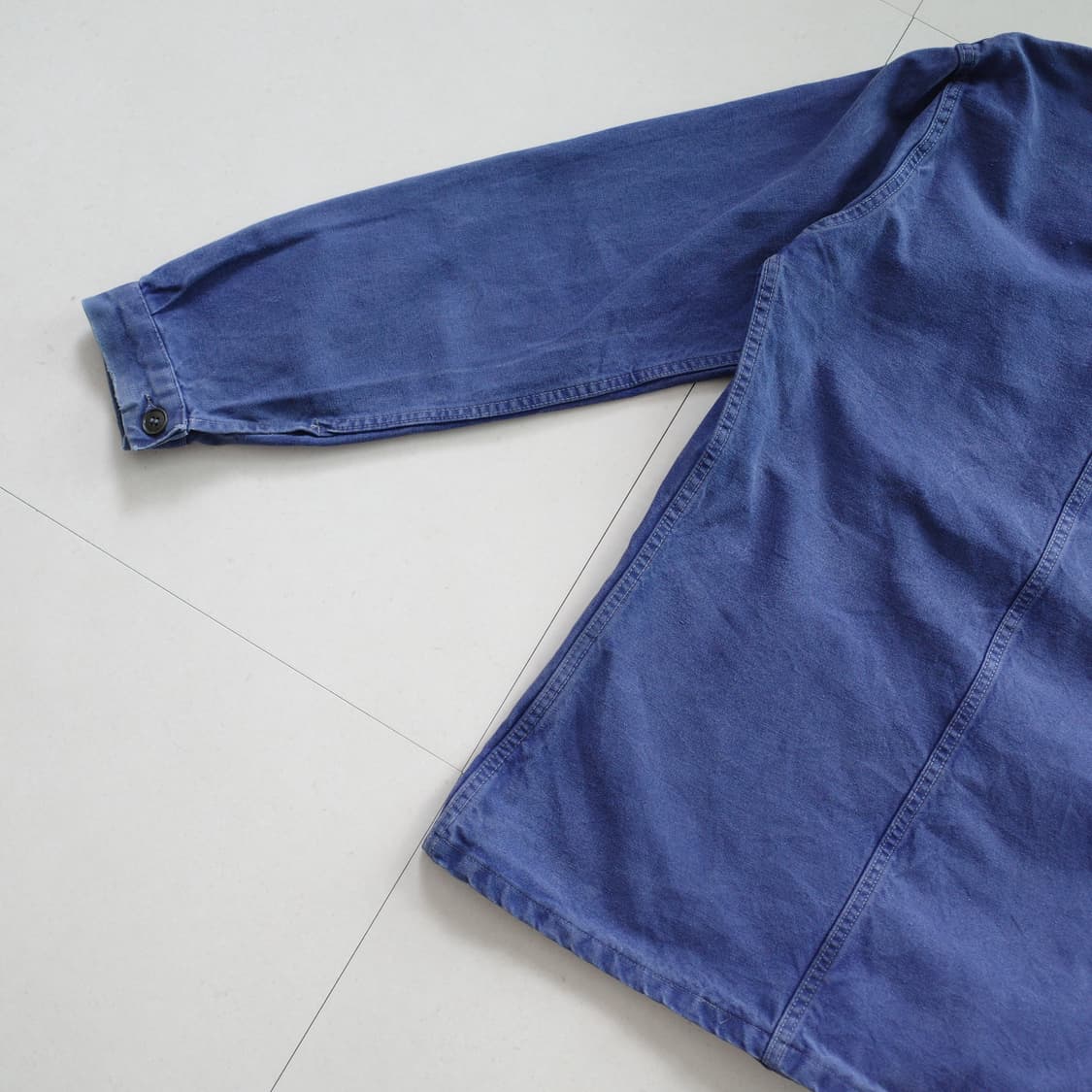 70s 프렌치 빈티지 클럽카라 워크 초어 자켓 (95) 상품이미지10