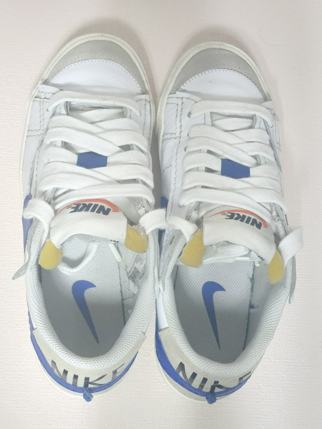 나이키 블레이저 로우 흰/블루 240mm 상품이미지3