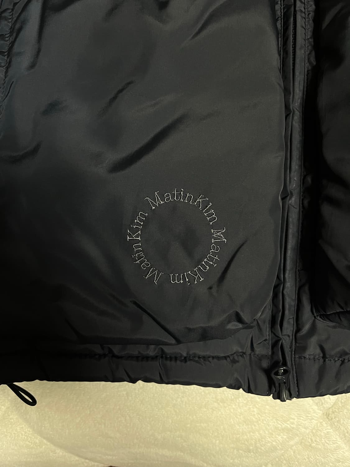 마뗑킴 남성 패딩 빅포켓 자켓 블랙 L 상품이미지2