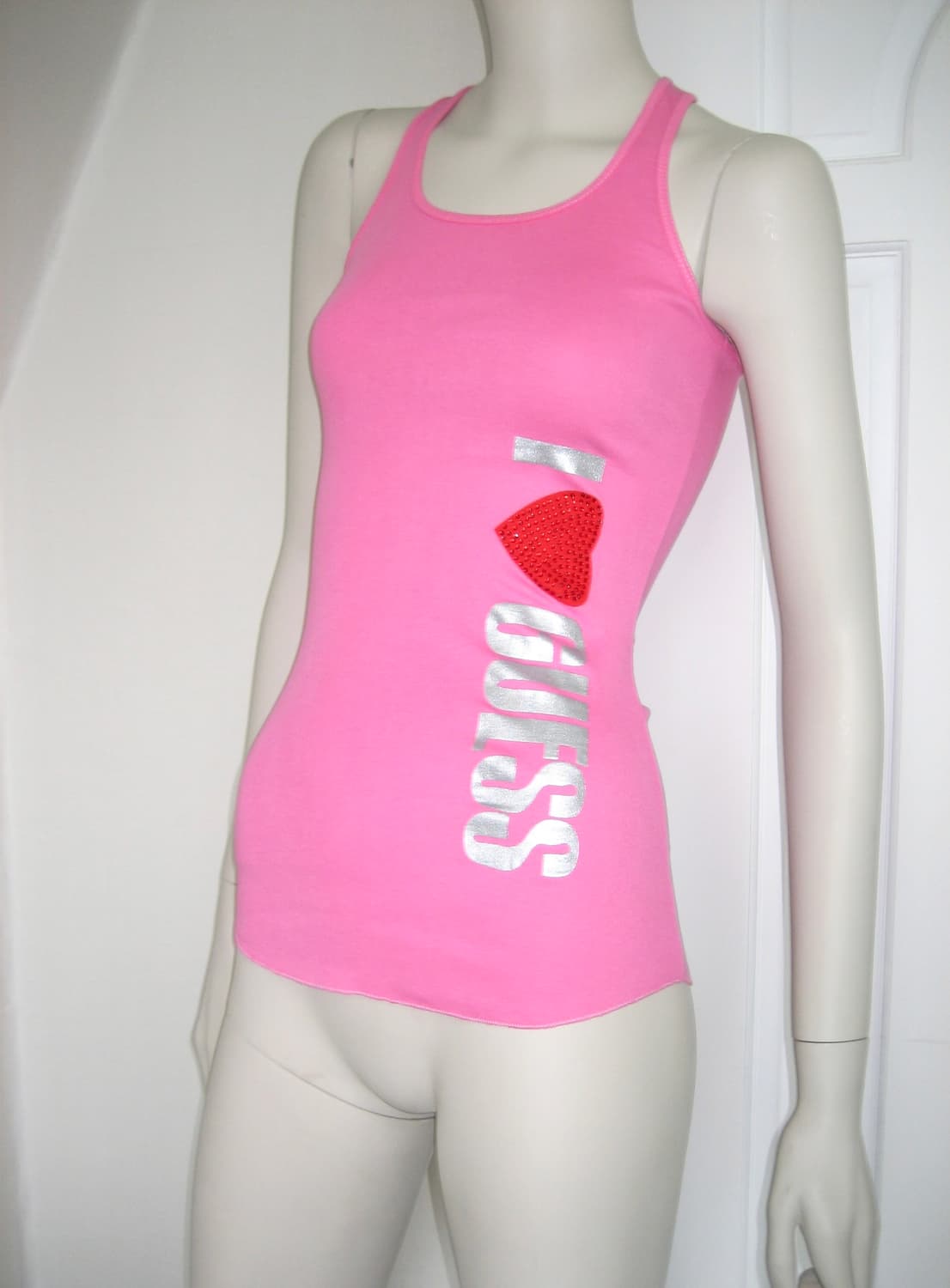 Guess parody  Lettering Tank top 상품이미지5