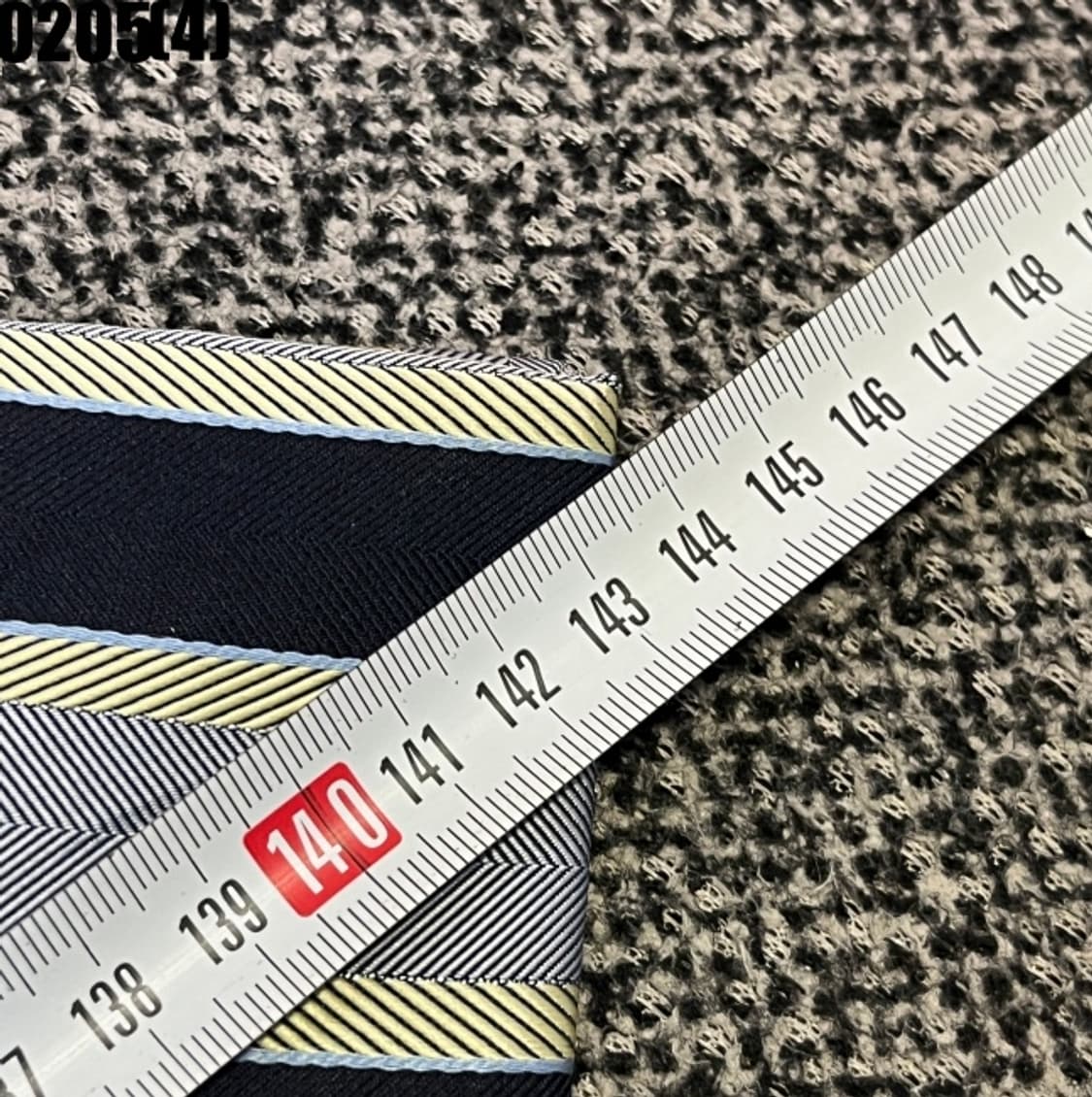 [실측확인] 스트라이프 패턴 넥타이 남성용 0205(4) 상품이미지4