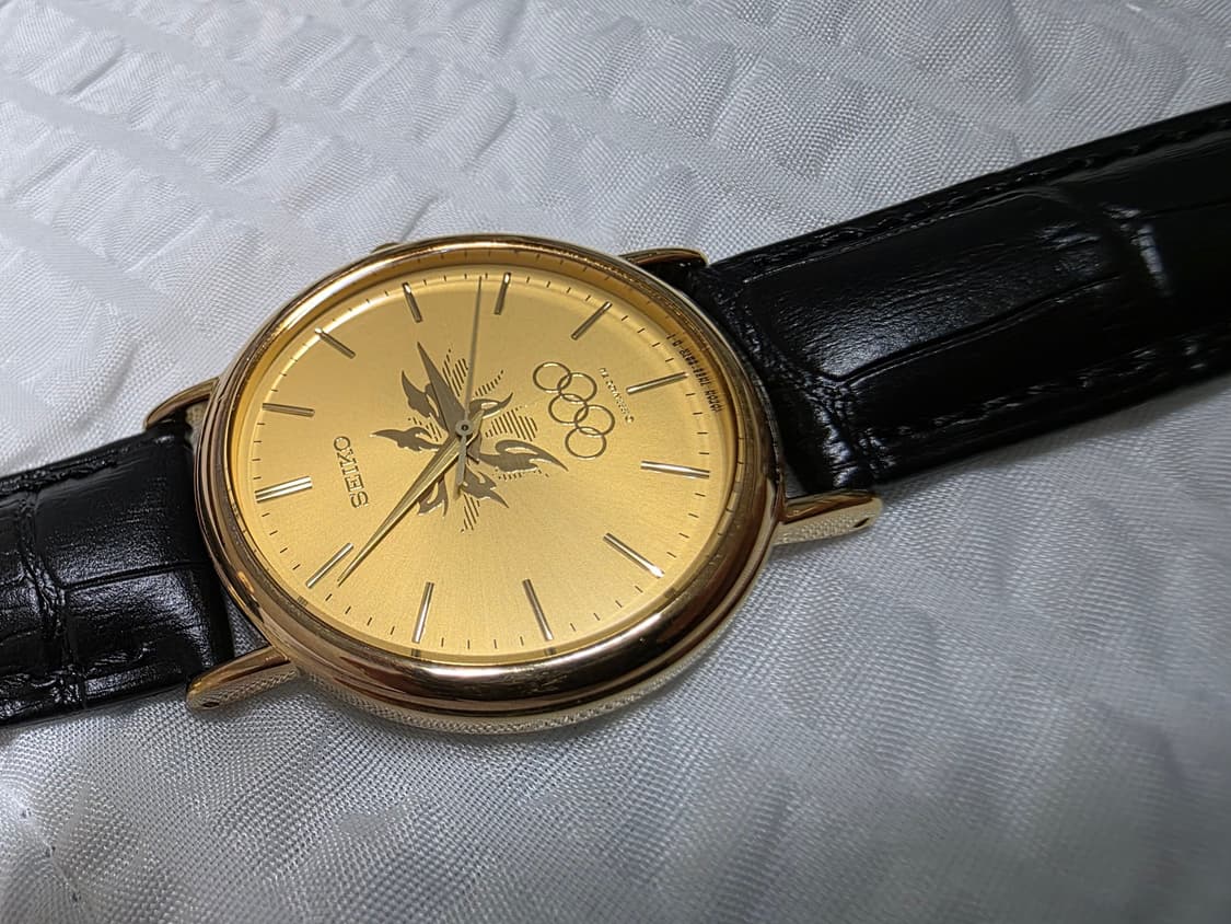 세이코 나고야 동계올림픽 기념 쿼츠 시계 seiko watch 워치 상품이미지5