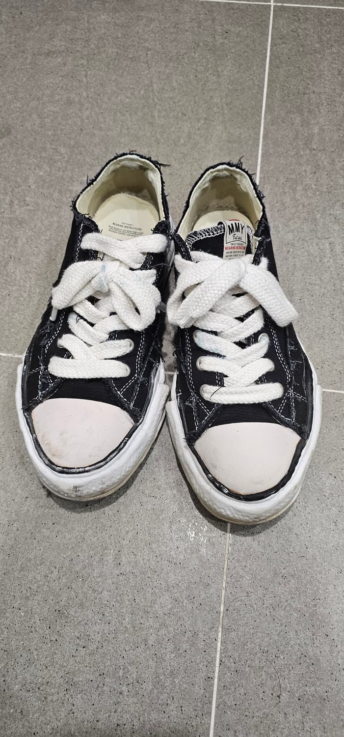 메종 미하라 야스히로 블랙 스니커즈 44 상품이미지1