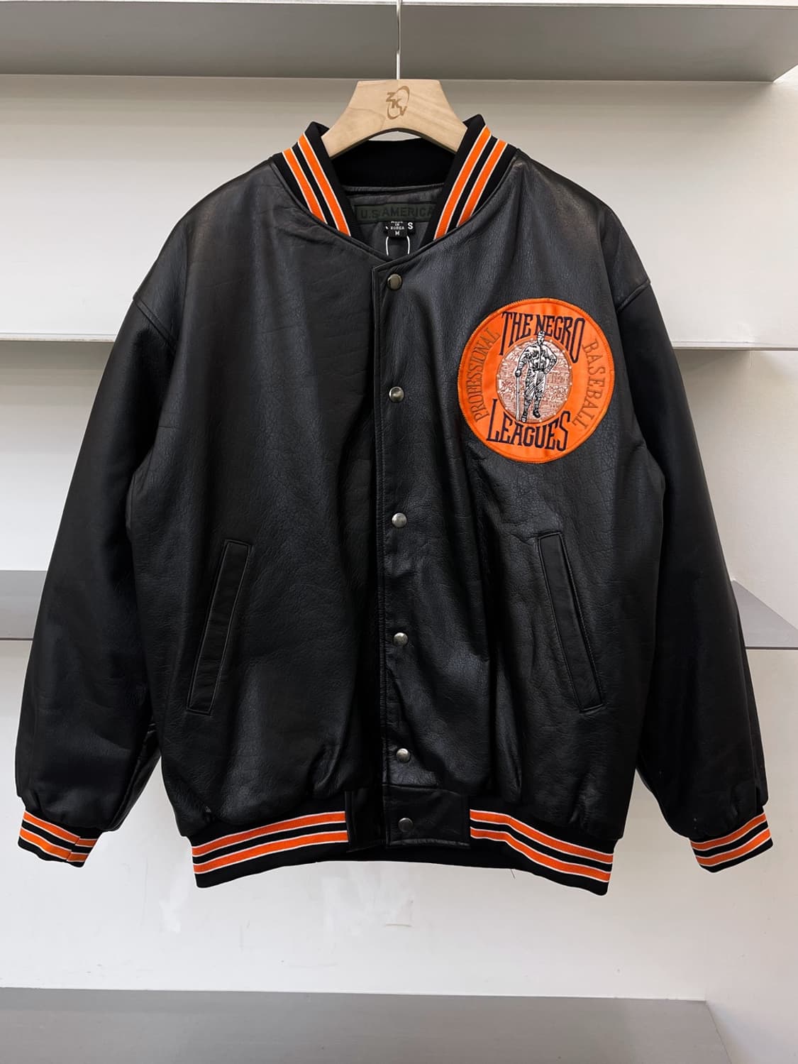 U.S America The Negro Leagues 레더자켓 상품이미지5
