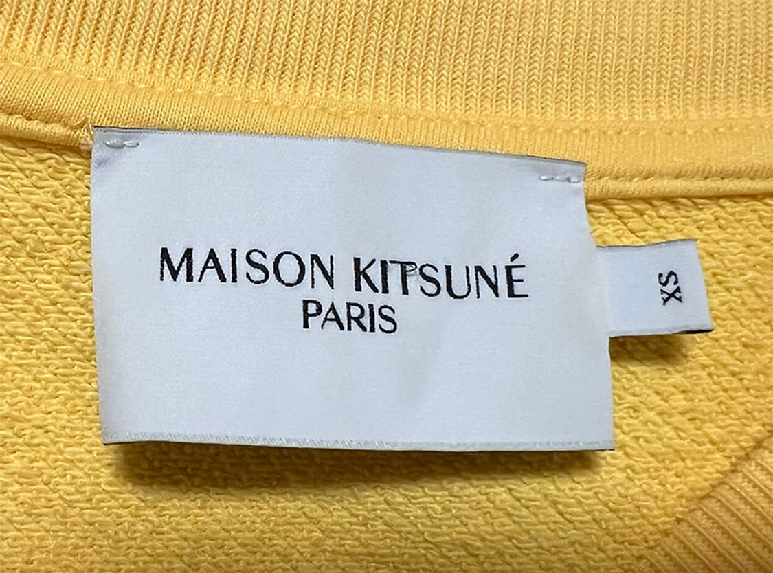 메종키츠네 여자맨투맨 폭스헤드 추동복 XS 85 44 상품이미지3