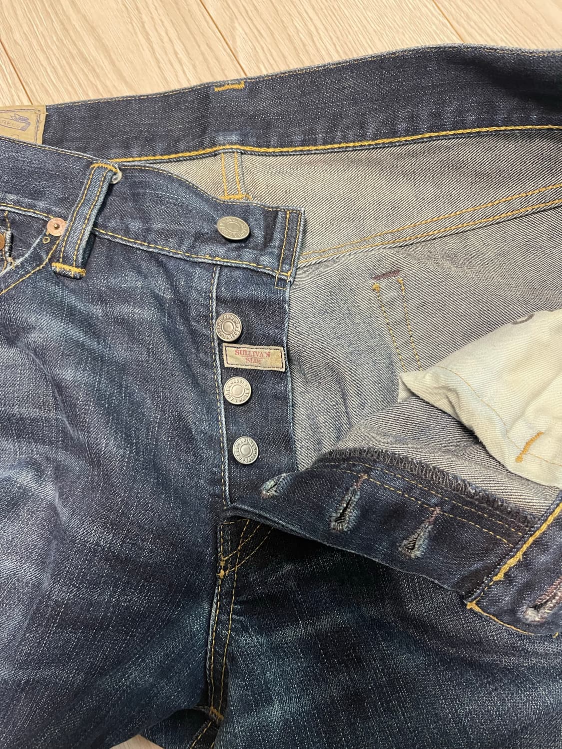 폴로 랄프로렌 설리반 슬림 셀비지 데님 청바지 34/34(기장 수선) 상품이미지6