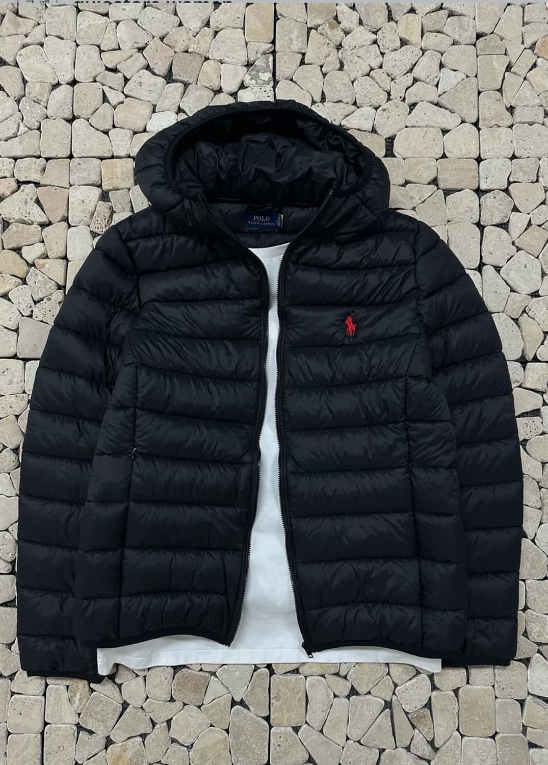 폴로경량 후드 패딩일 상품이미지2