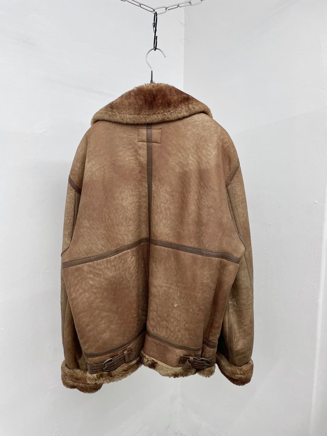 B-3 비쓰리 오리지널 양가죽 무스탕 상품이미지8