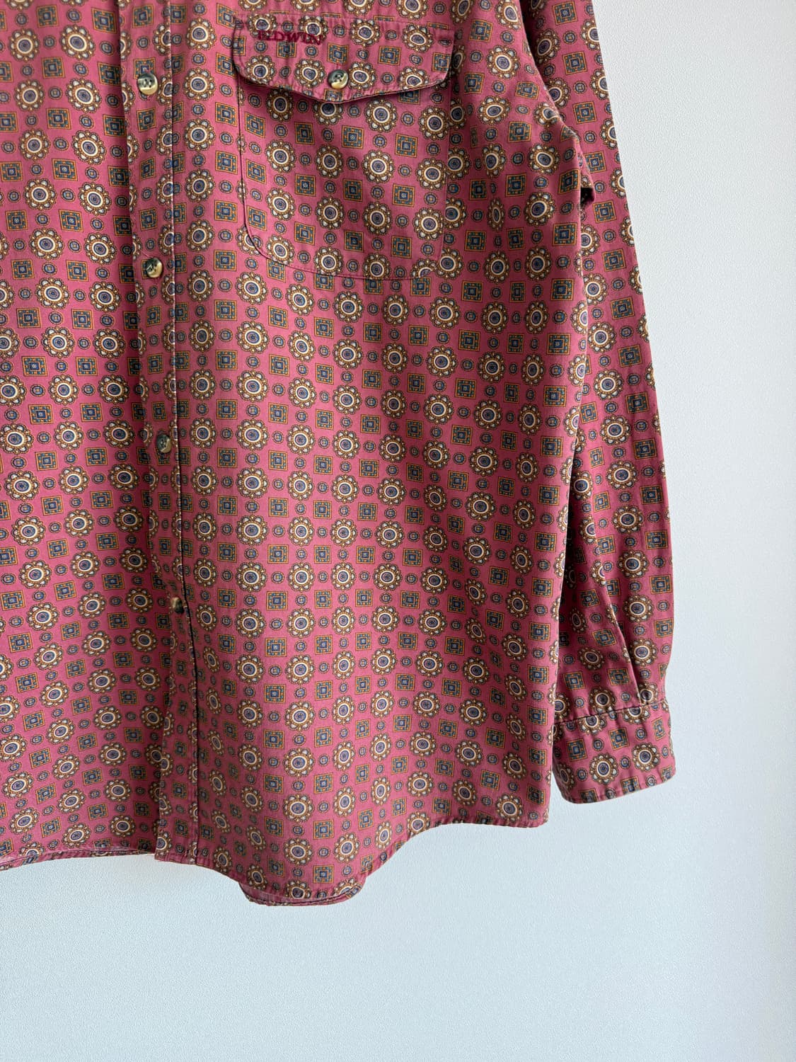 올드 에드윈(EDWIN) 패턴 셔츠 상품이미지3