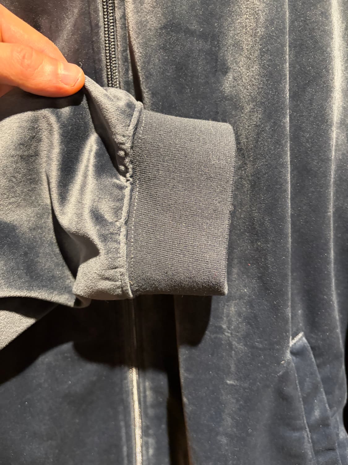 Japanese velour jacket / 벨루어 트랙자켓 블루종 상품이미지3