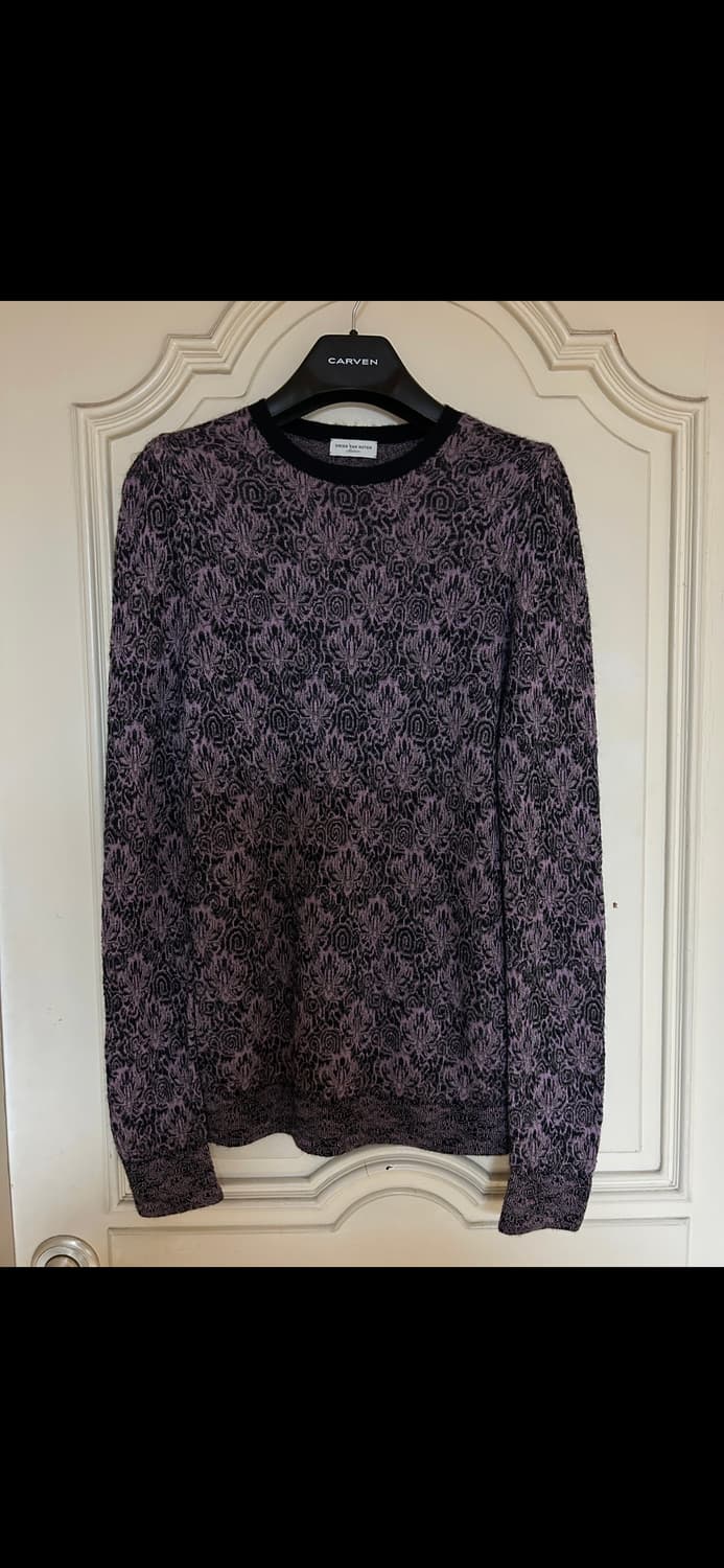 드리스반노튼 비스코스 모헤어 니트 상품이미지1