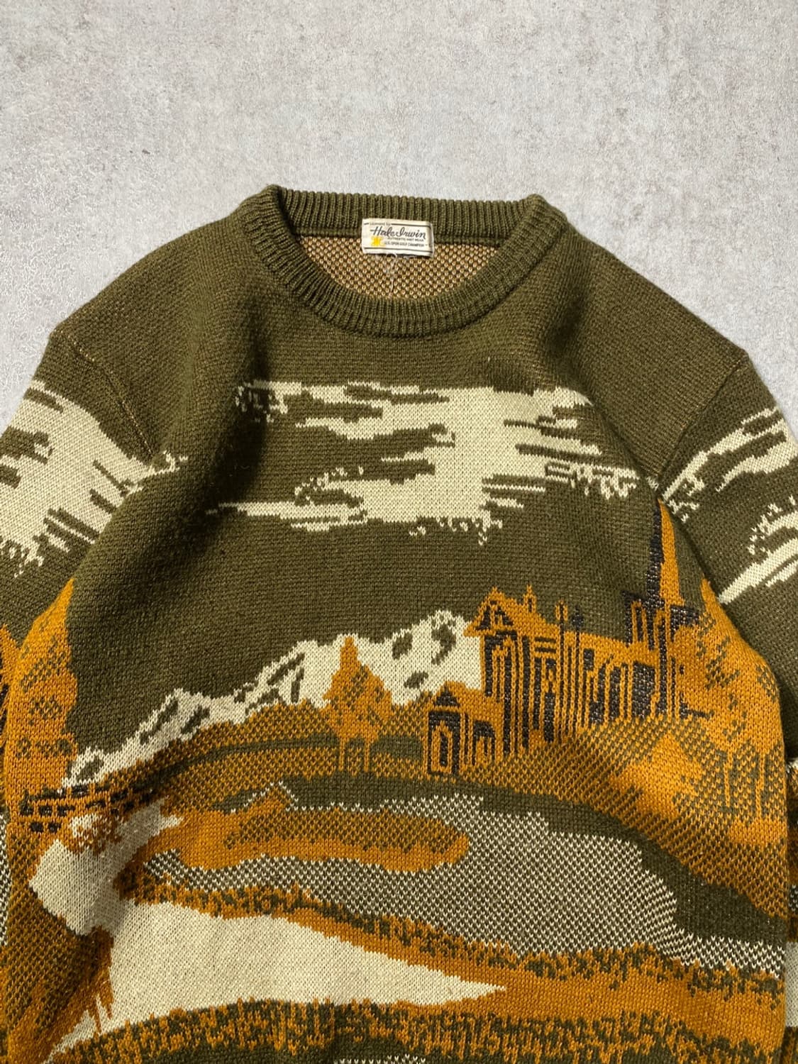 [L] 90s Vintage 일본 빈티지 울 니트 재팬 메이드 상품이미지3