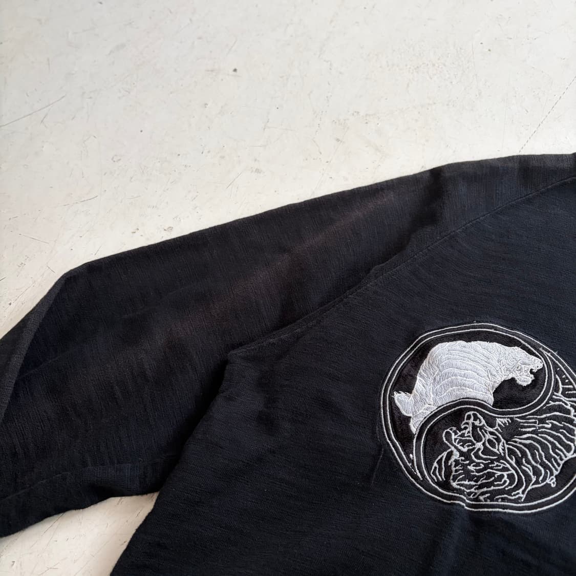 Chigiri 빈티지 오리엔탈 자수 롱슬리브 L 상품이미지5