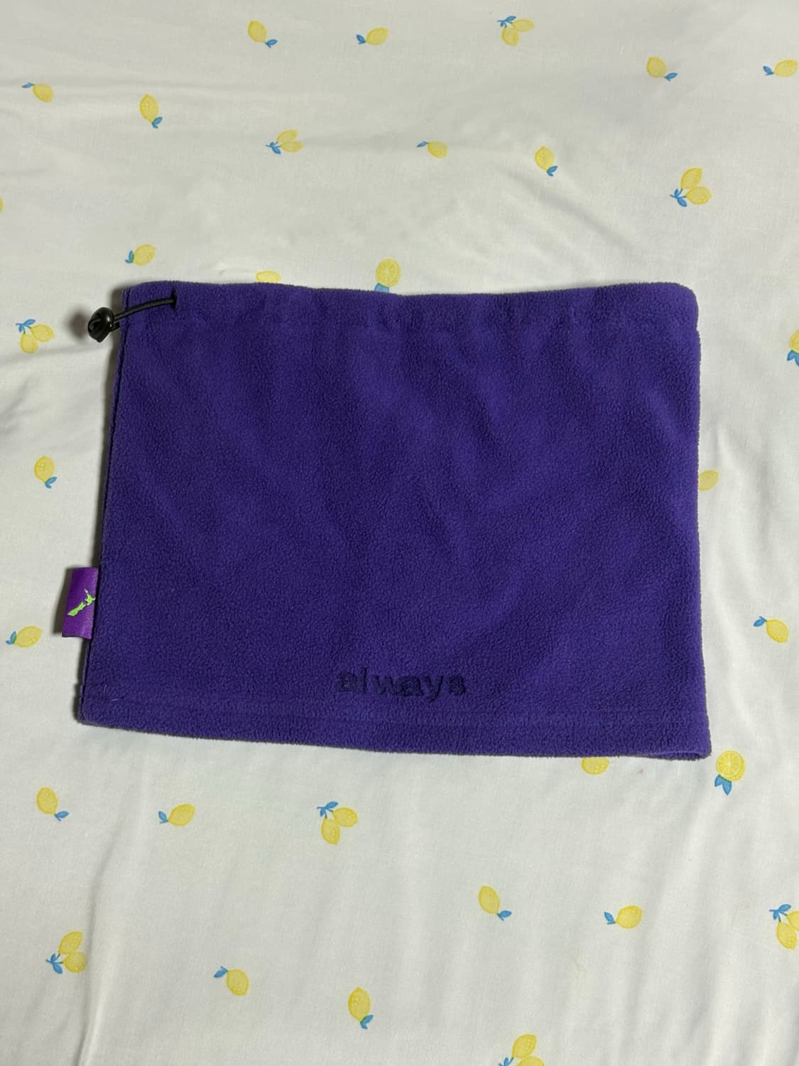 polarfleece snood beanie - purple 상품이미지3