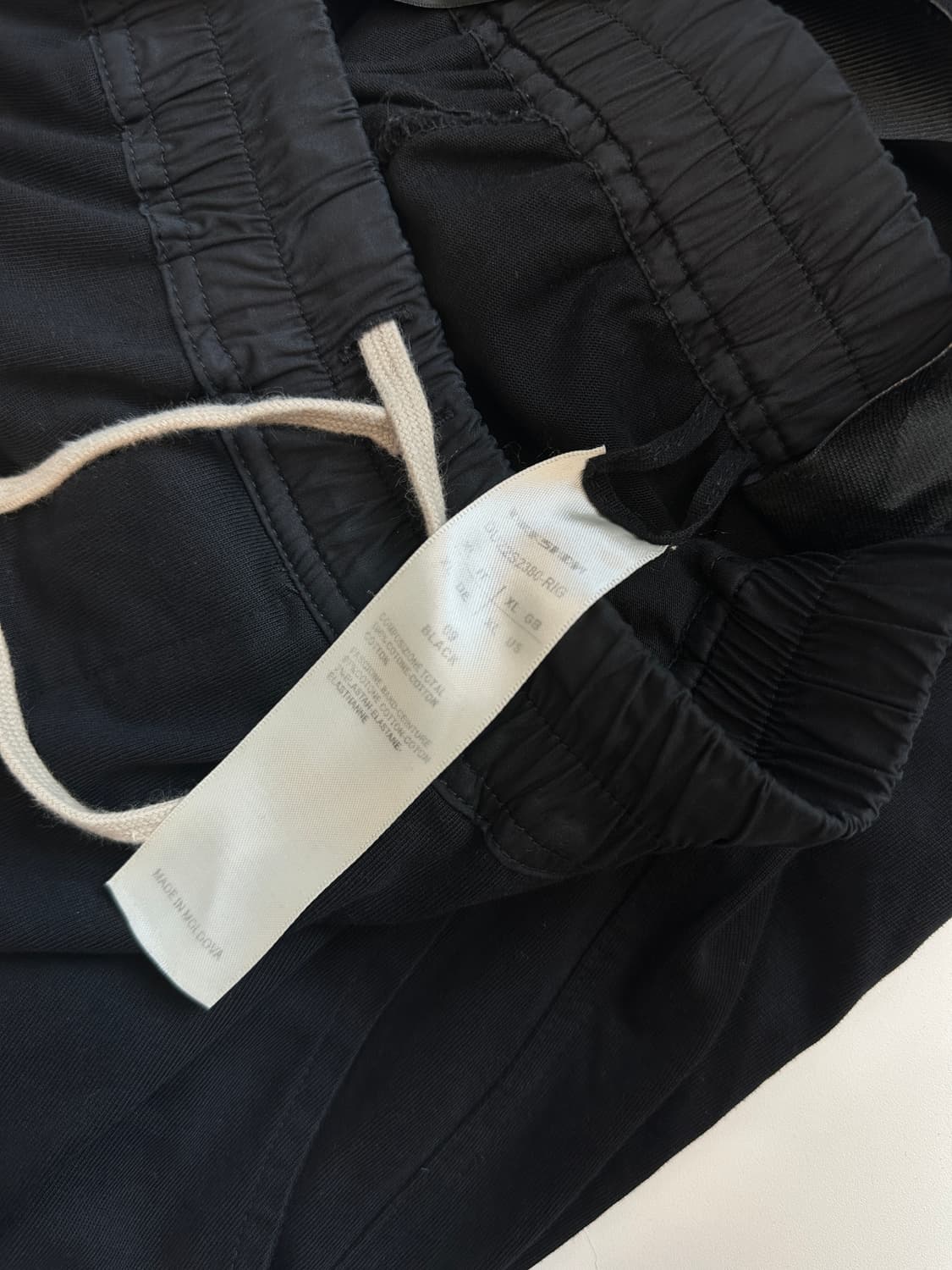 릭오웬스 다크쉐도우 드로스트링 팬츠xl  상품이미지6