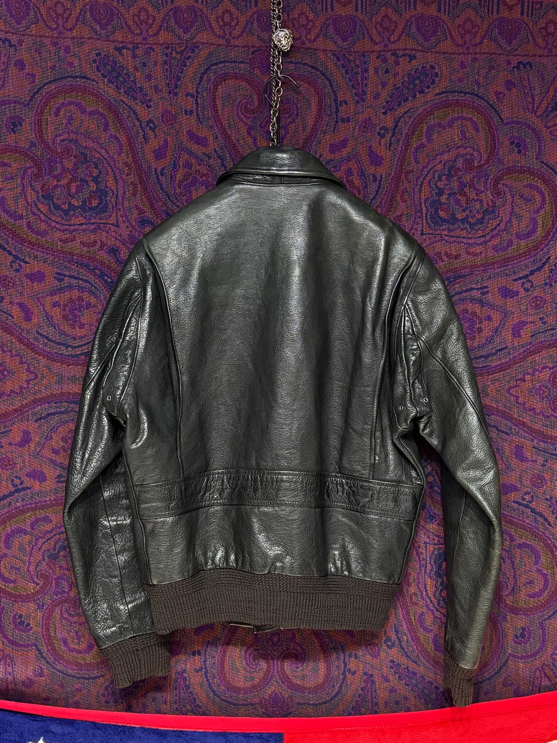 폴로 랄프로렌 a-2 가죽자켓 상품이미지7