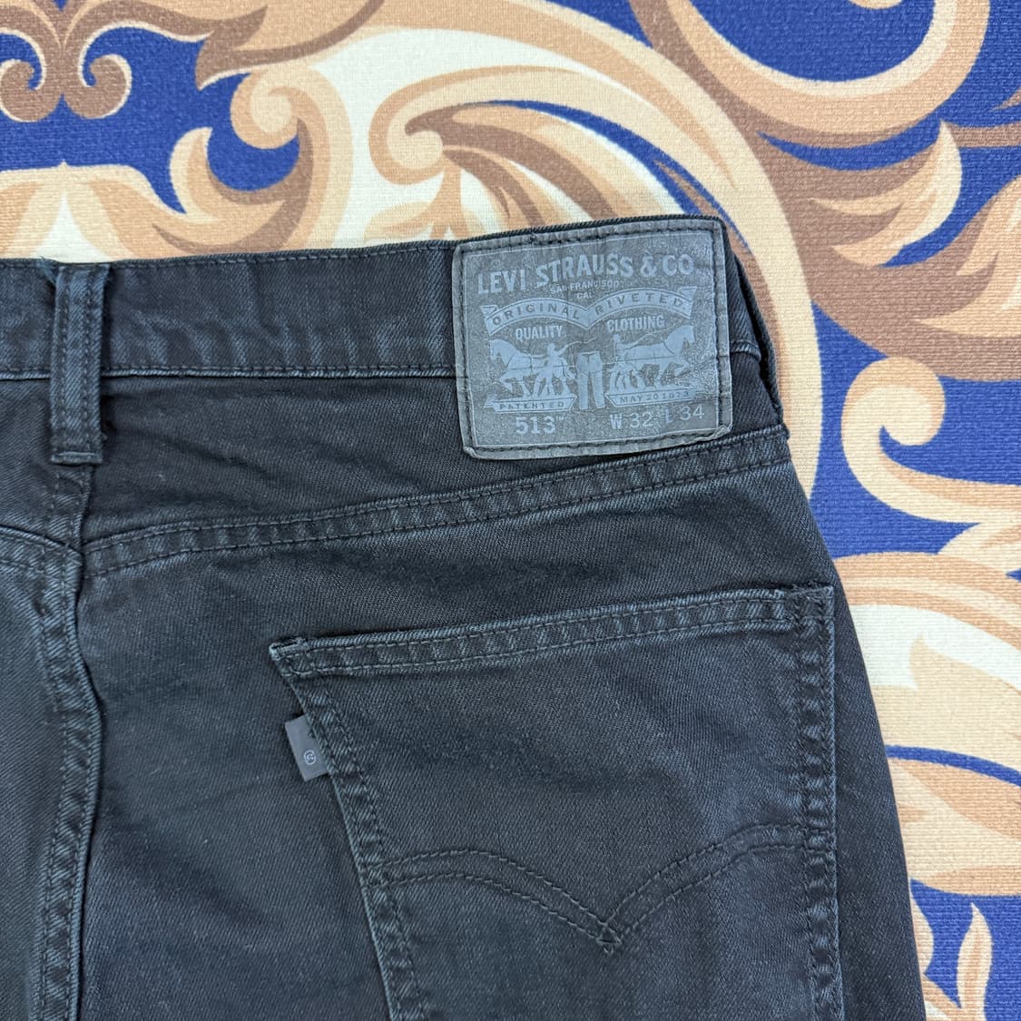 (30)리바이스 Levis 513 데님팬츠(블랙) 상품이미지2