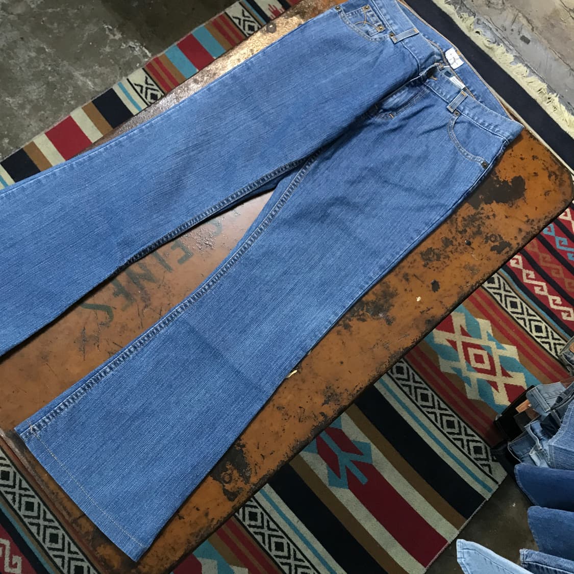 캘빈클라인 중청 부츠컷 데님 팬츠 허리 29 사이즈  상품이미지3