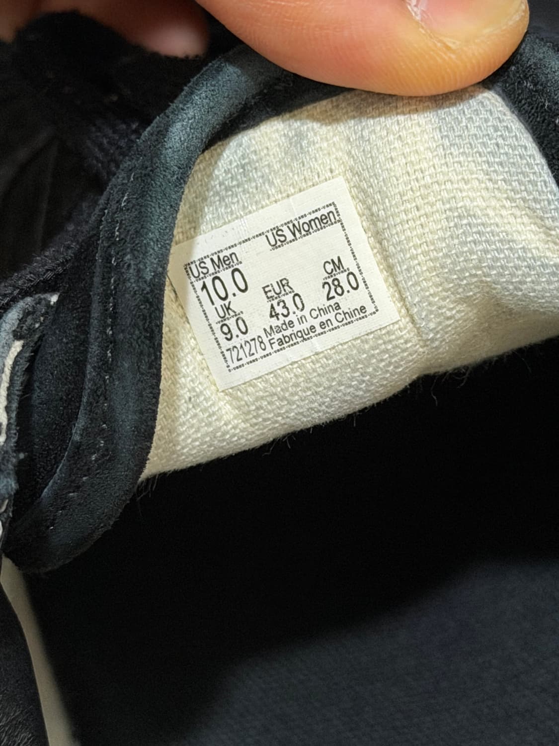 반스 볼트 올드스쿨 블랙  상품이미지5