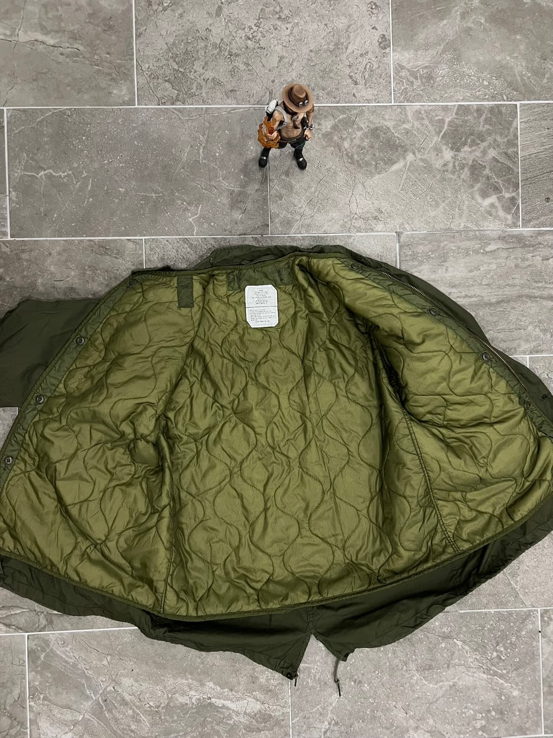 (M) M65 피쉬테일 오리지널 개파카 상품이미지3