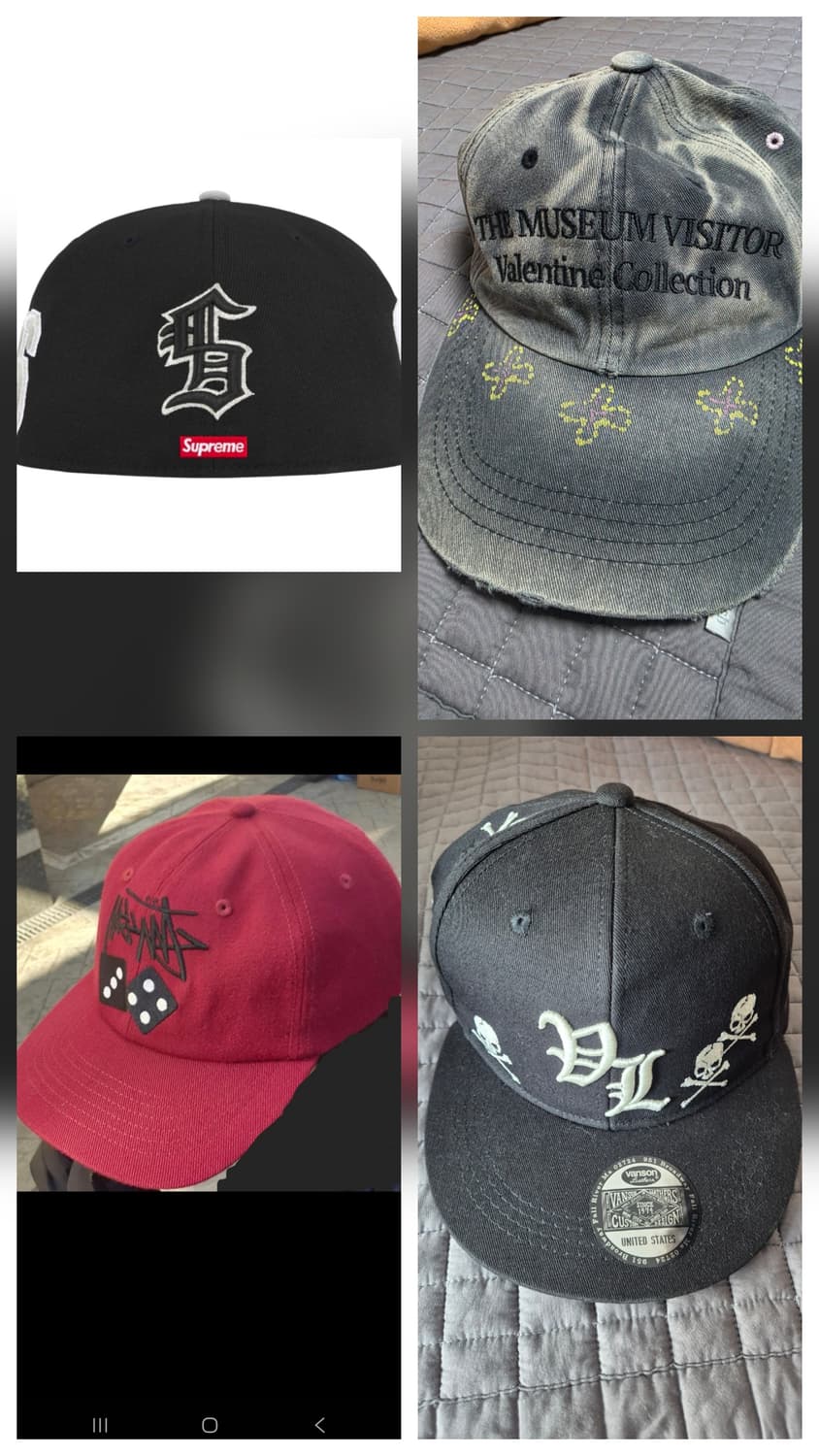 슈프림 스투시 벤슨 더뮤지엄비지터 모자 팔아요 상품이미지1