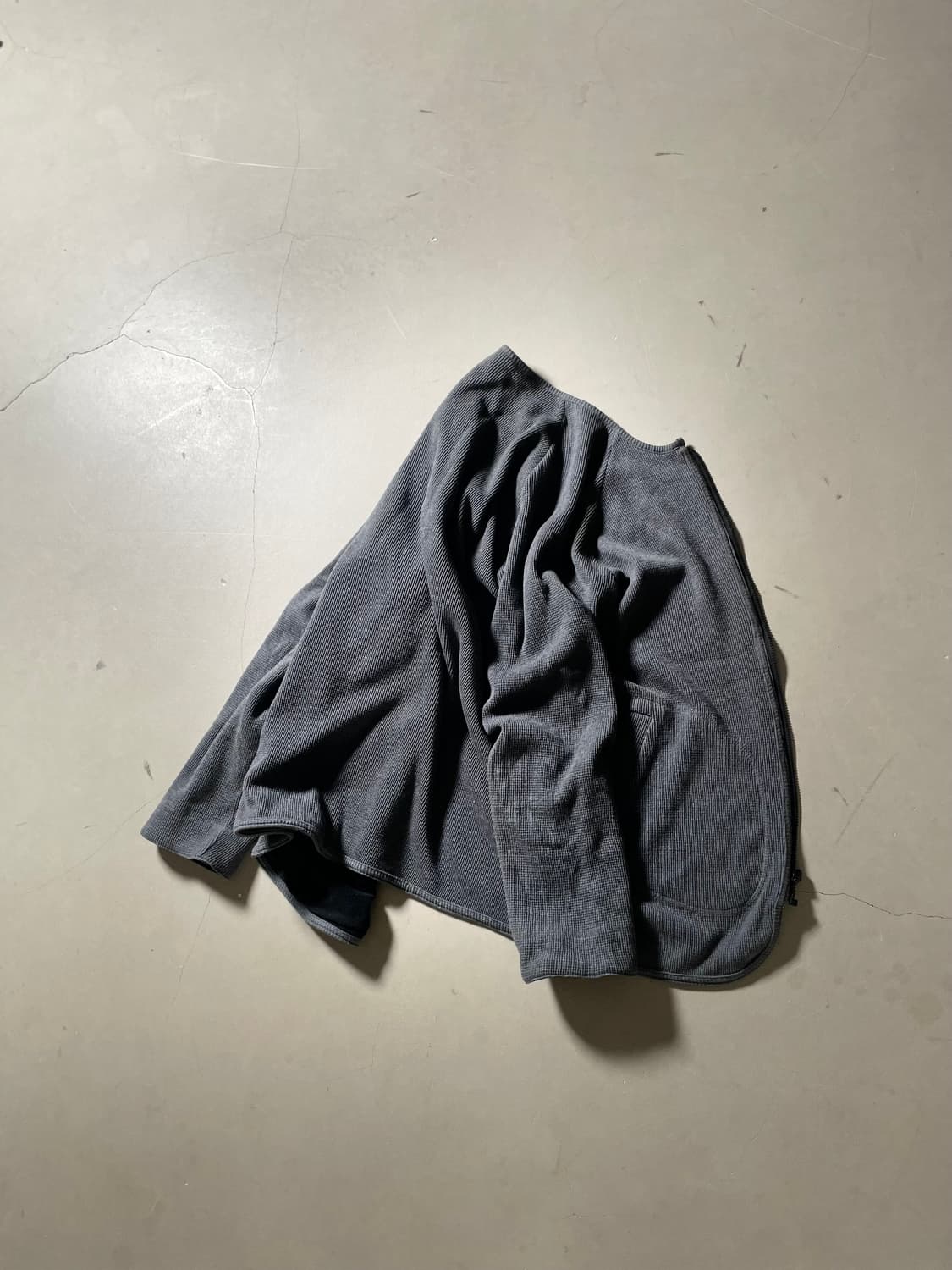 바날 시크 바자르 양면 와플 가디건  상품이미지3