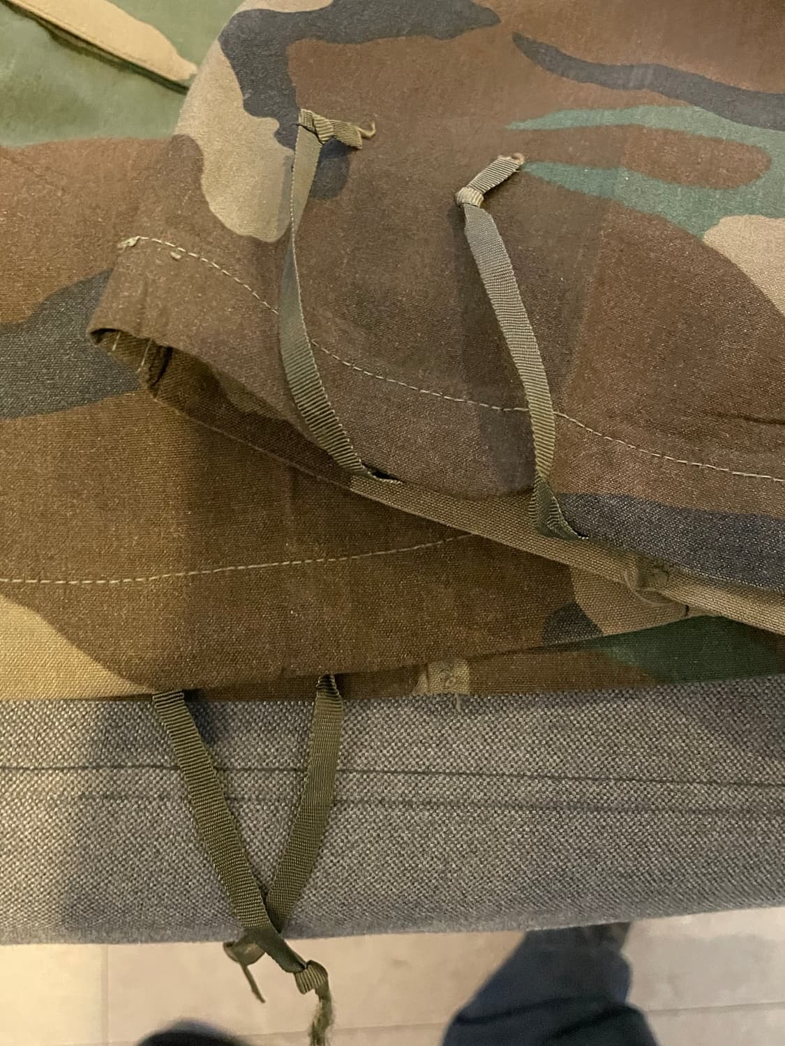 us army 오리지널 에어크루 카모 카고 팬츠 L/S 상품이미지6