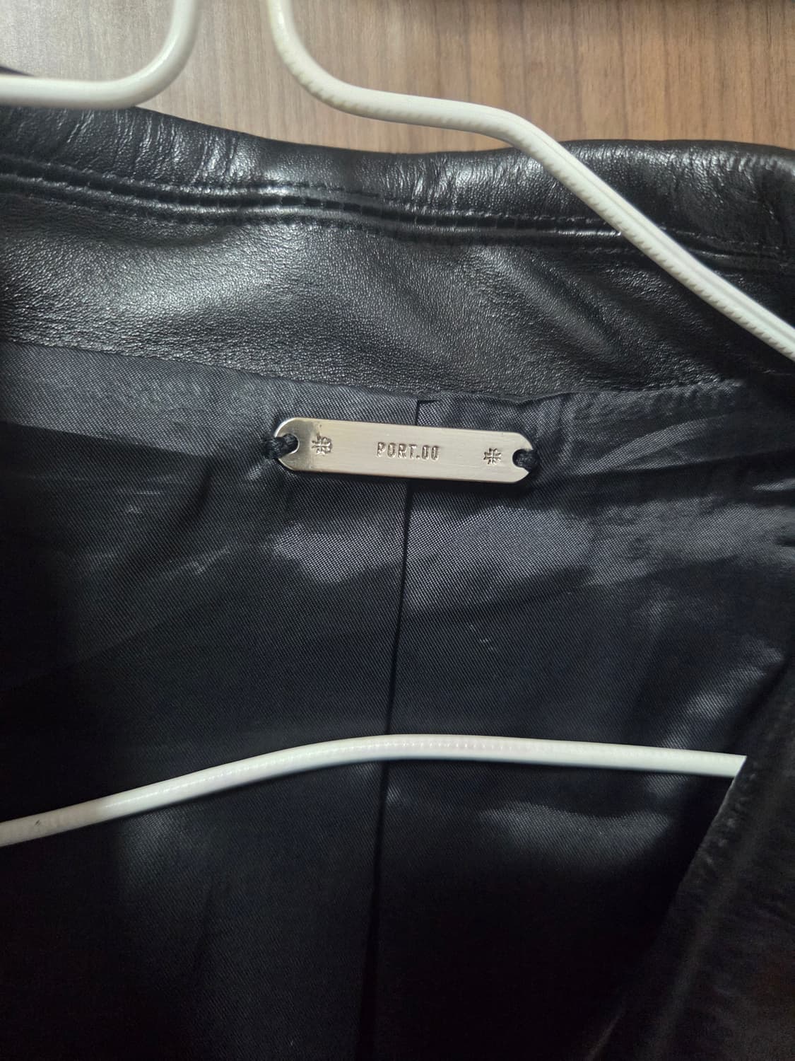 토니웩 카프 레더 블루종 자켓 M 상품이미지3