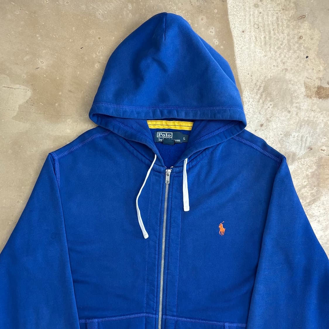 L 폴로랄프로렌 블루 후드집업 상품이미지1