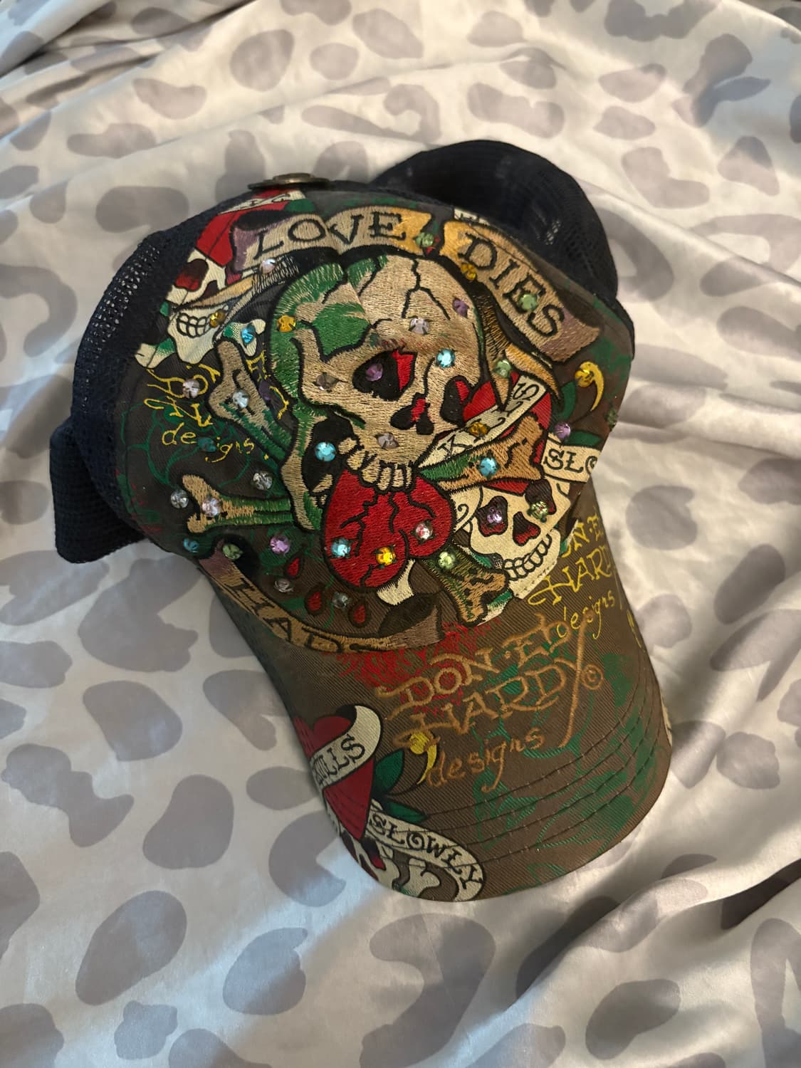 에드하디 메쉬 볼캡 모자 갸루 상품이미지1