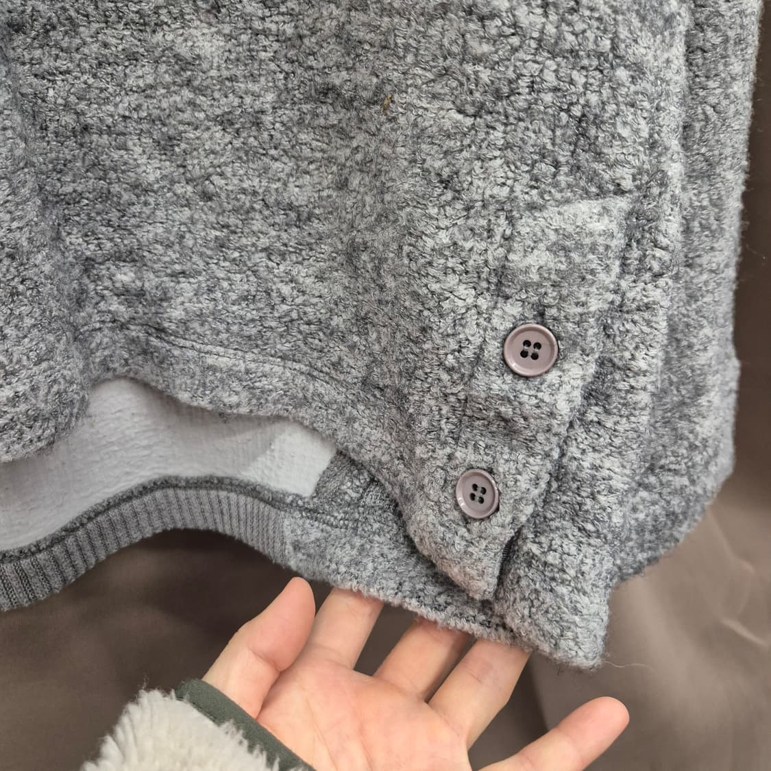 한섬 시스템 2023 텍스처 니트 스웨터 95 상품이미지3