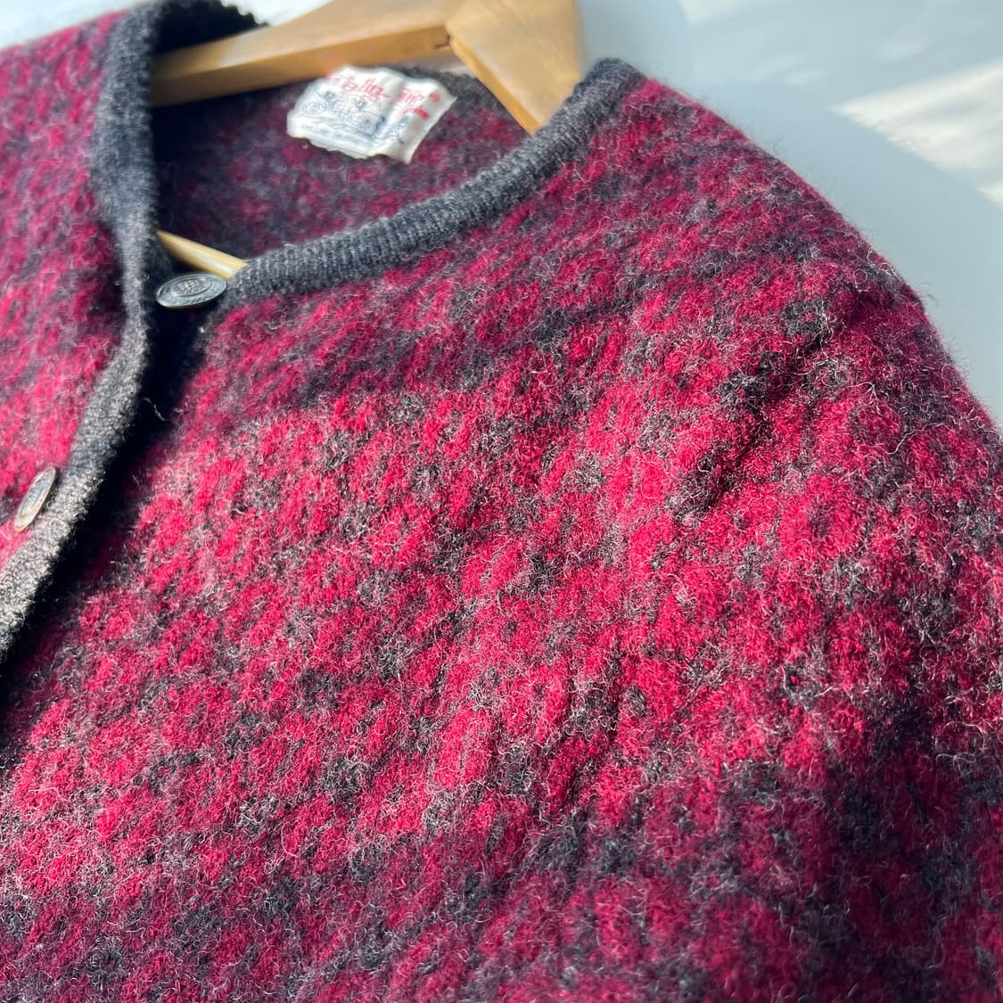 [S] 70s Tally-Ho 울 가디건 상품이미지9