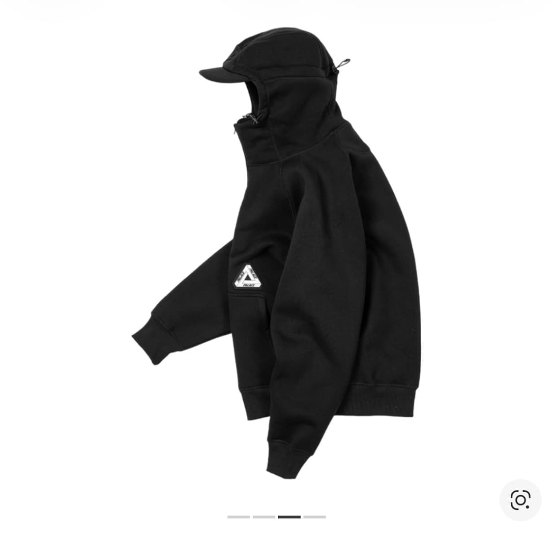 [L] 팔라스 써멀 본디드 캡 후드 집업 블랙- 24FW 상품이미지2