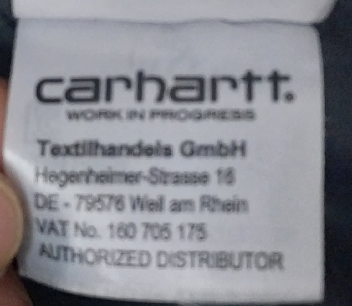 칼하트 블랙 후드 패딩 S (크게나옴) 상품이미지6