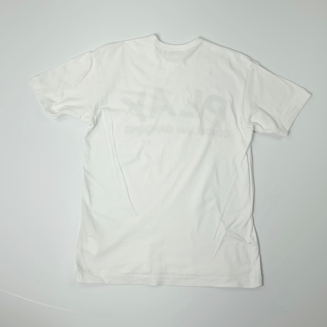 꼼데가르송 플레이 로고 코튼 티셔츠 화이트 (XL) 상품이미지2