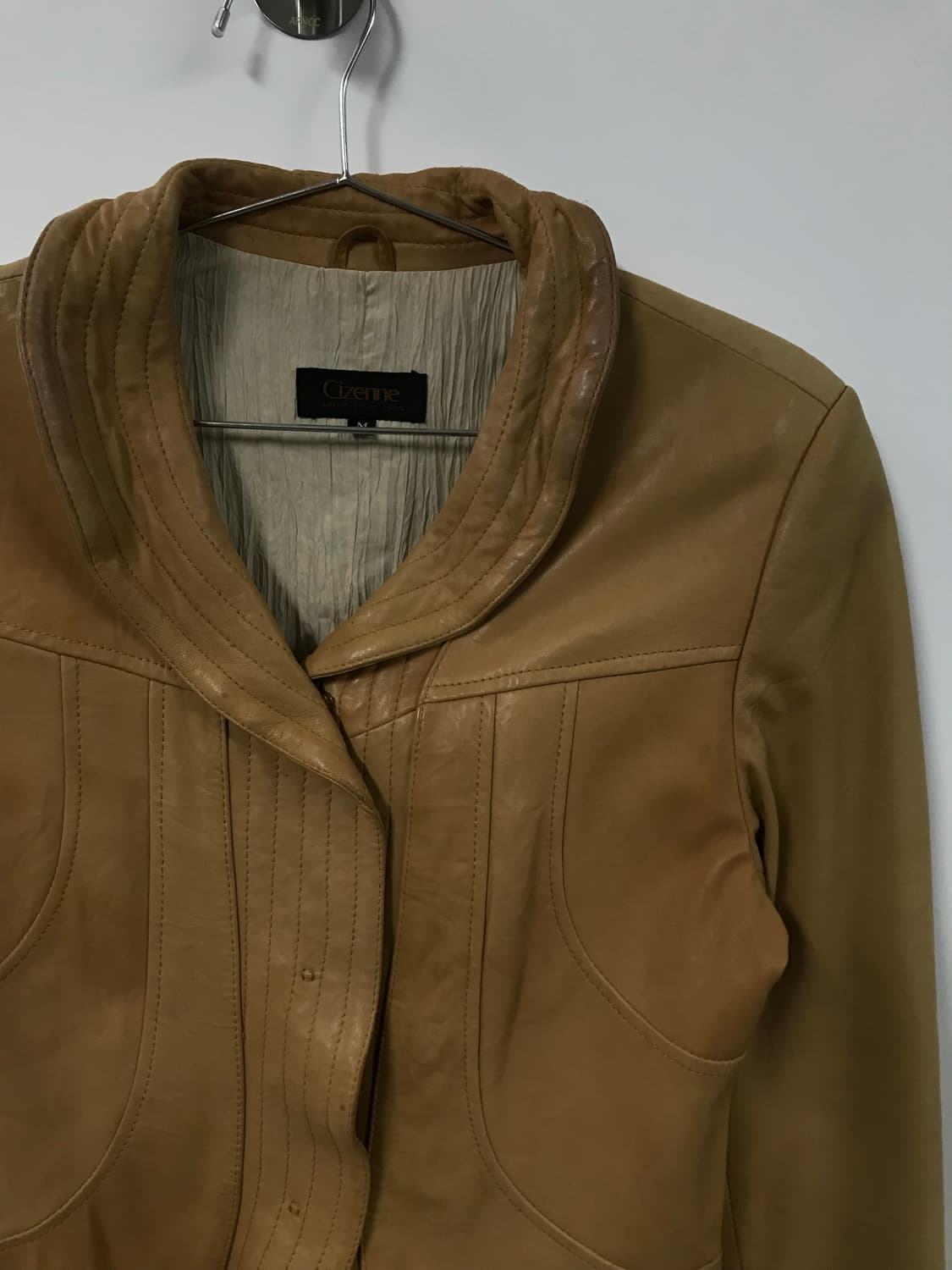 빈티지 프릴 양가죽 자켓 상품이미지4