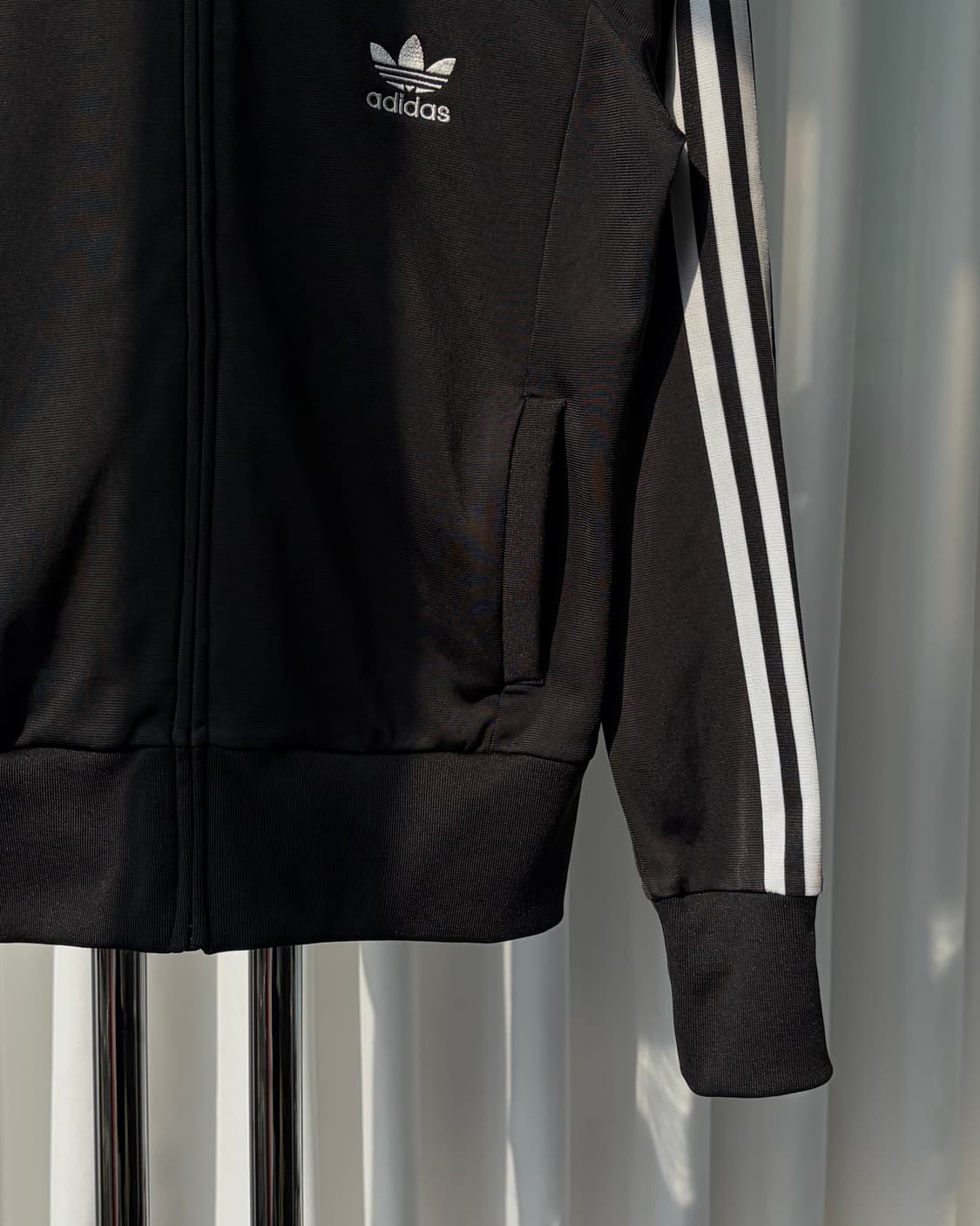 [M]아디다스 트레포일 블랙 트랙탑 져지 상품이미지5