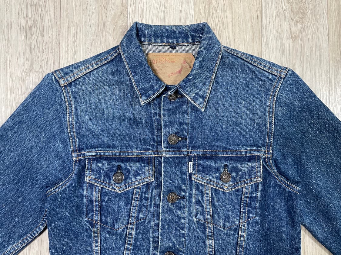 44~55) 60's 복각 오어슬로우 여성 타입3 워싱 데님자켓(일본제) 상품이미지5