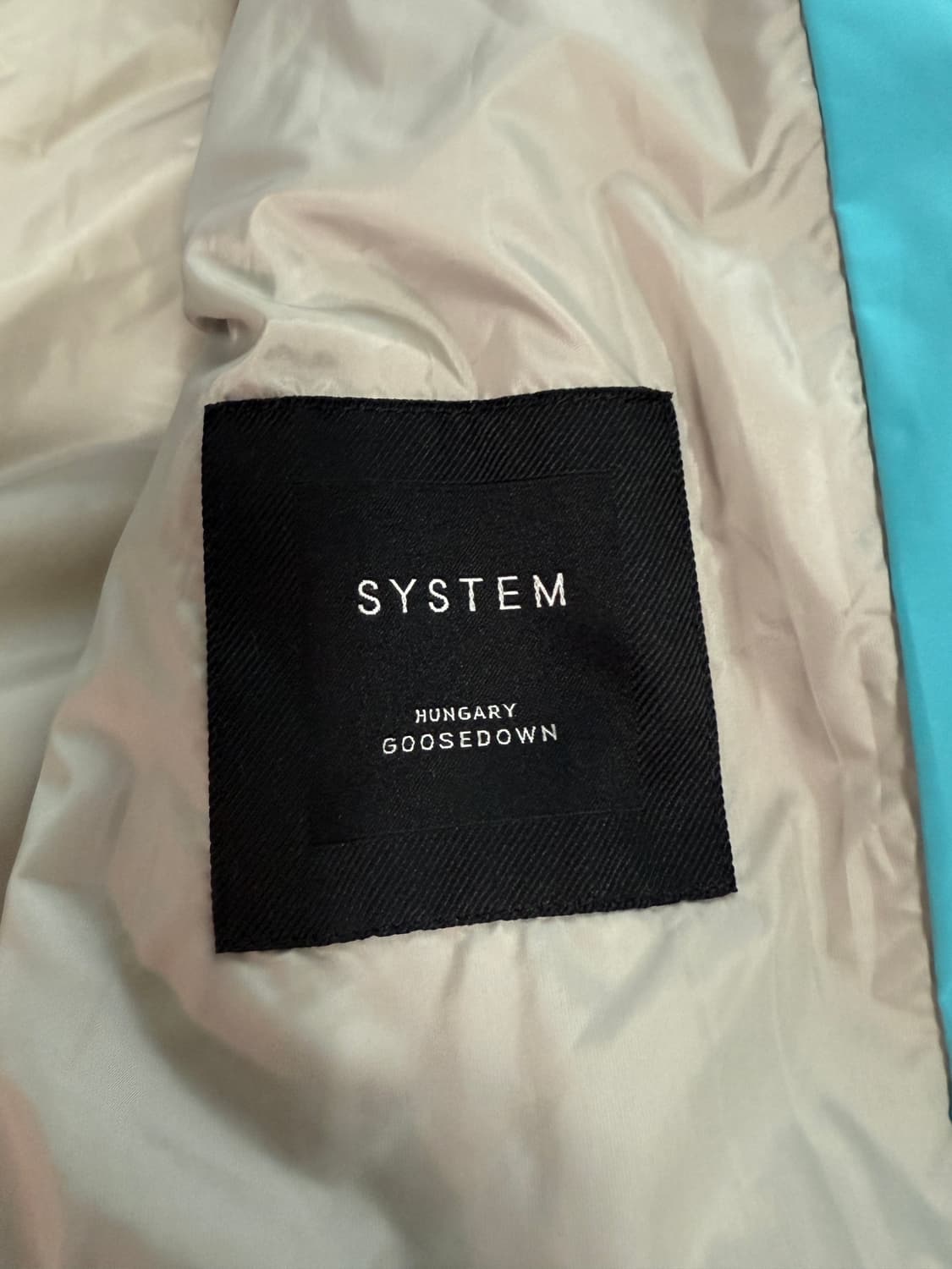 SYSTEM 시스템 다운 점퍼 상품이미지8