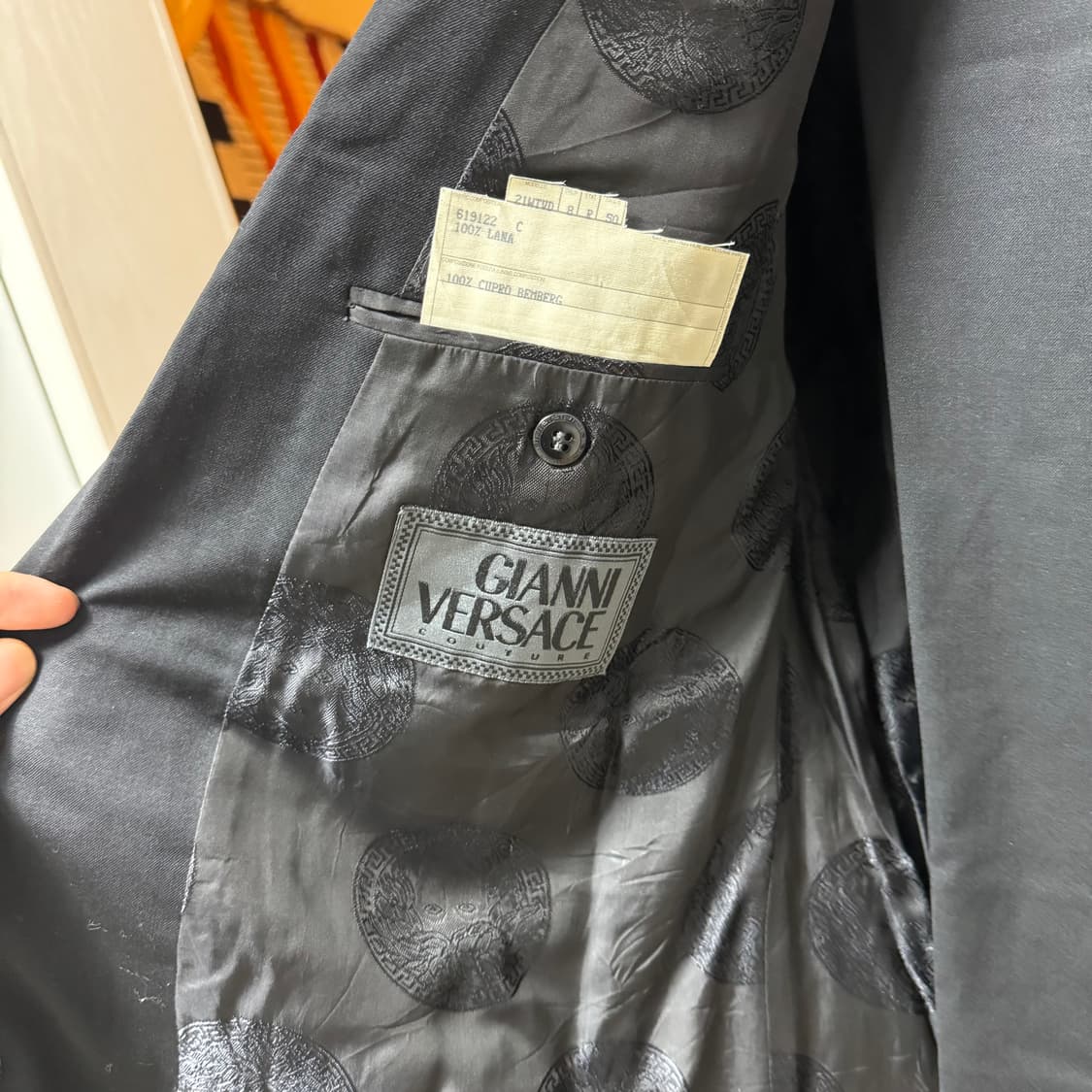 지아니 베르사체 다크 더블자켓셋업 상품이미지6