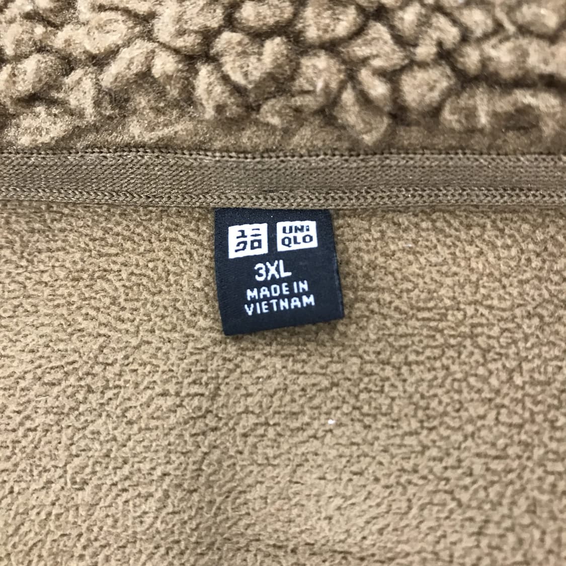 유니클로 뽀글이 쉐르파 빅사이즈 [3XL] 상품이미지4