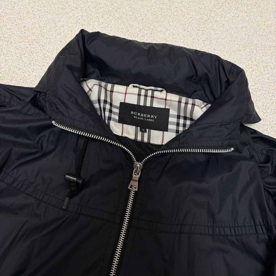 버버리 블랙 바람막이 봄 자켓 상품이미지7