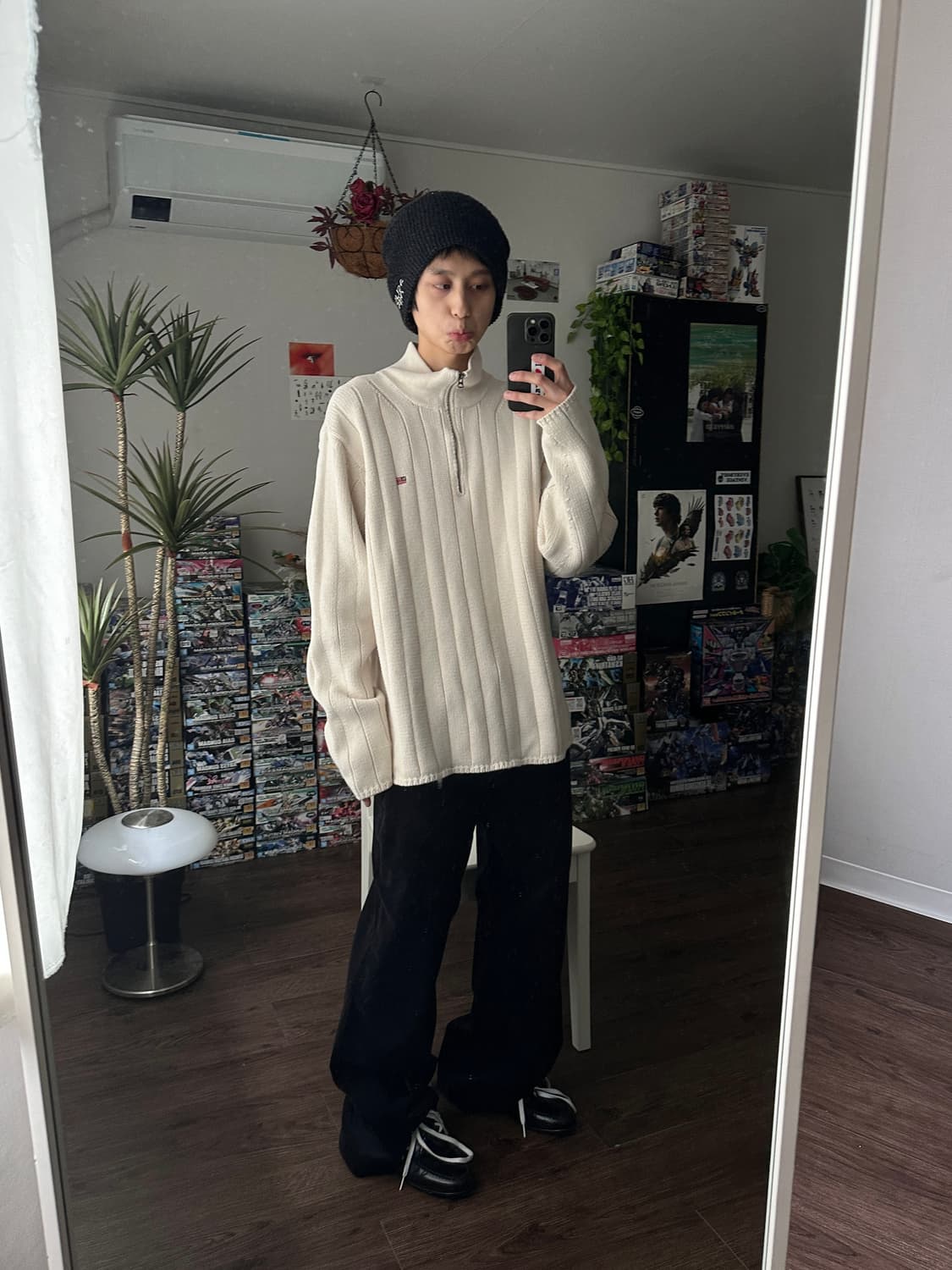 Polo Jeans Ralph Lauren 대디스올드 하프 스웨터 상품이미지2