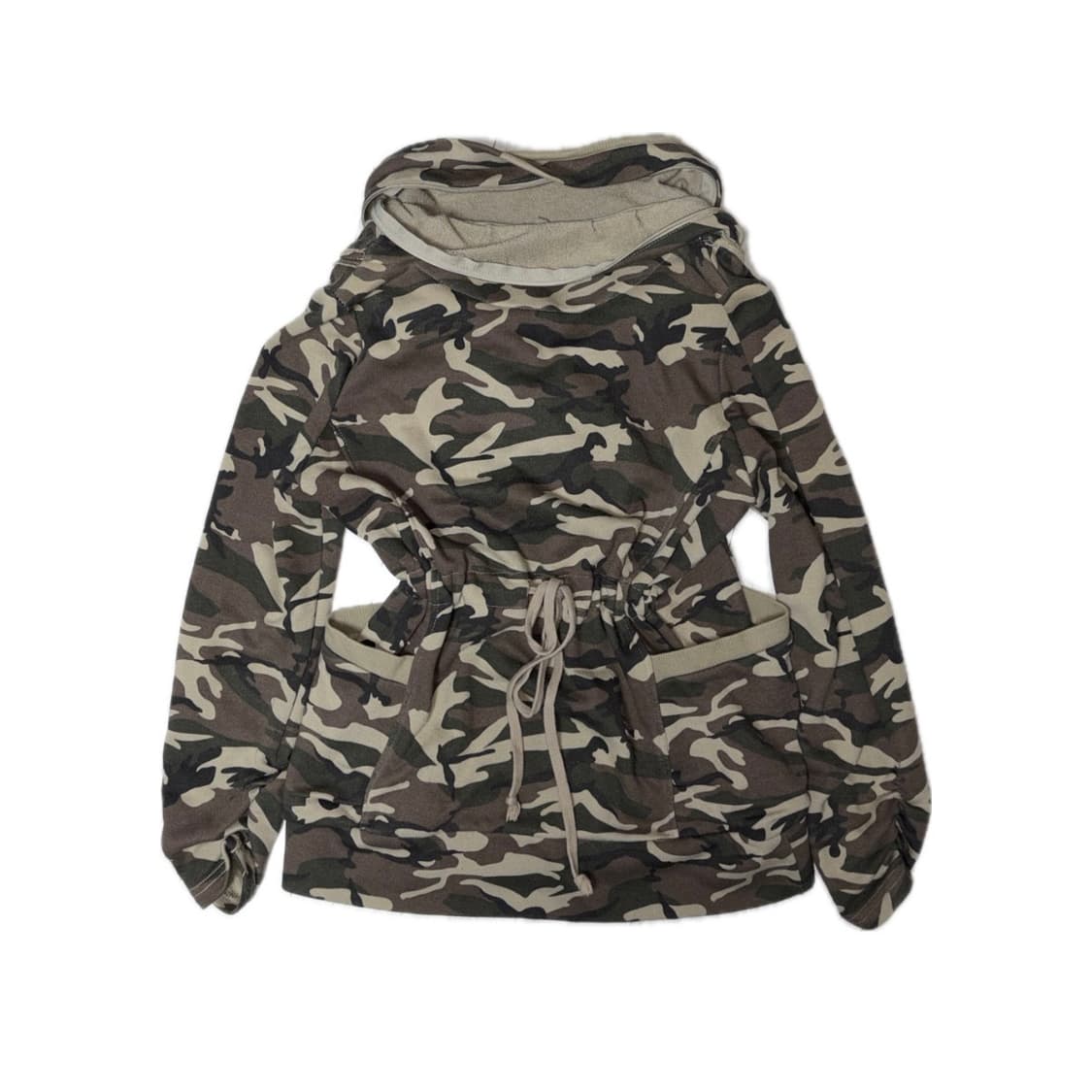 Lugiva 일본 빈티지 밀리터리 패턴 집업 갸루 y2k 상품이미지3